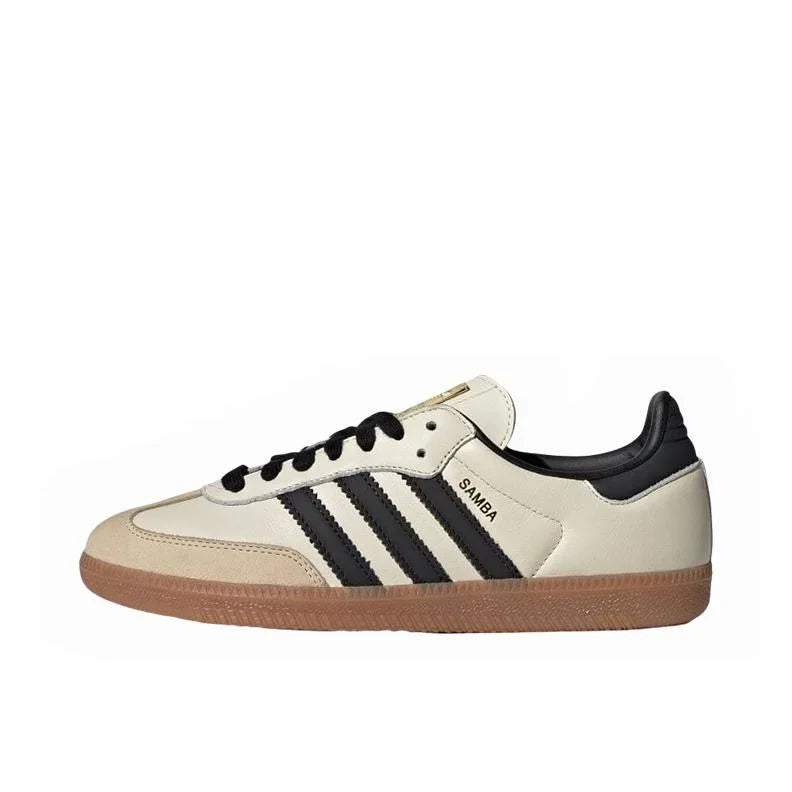 Adidas Originals Samba Gazelle OG Women and Men Cloth Olive Green Retro Low Top Non-slip German Training Board Shoes 1E3440