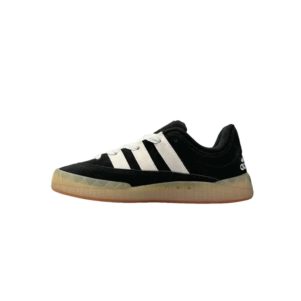 Adidas Originals Adimatic Women and Men Diamond Black Anti-slip Trendy Retro German Training Shoes Shark Bread Shoes GY5274