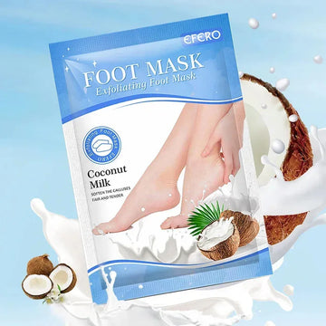 Coconut foot mask