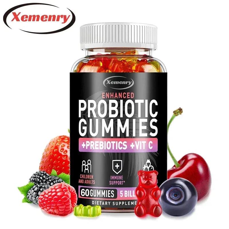 Probiotic for Adults and Children - 5 Billion CFU with Berry Antioxidants and Vitamins