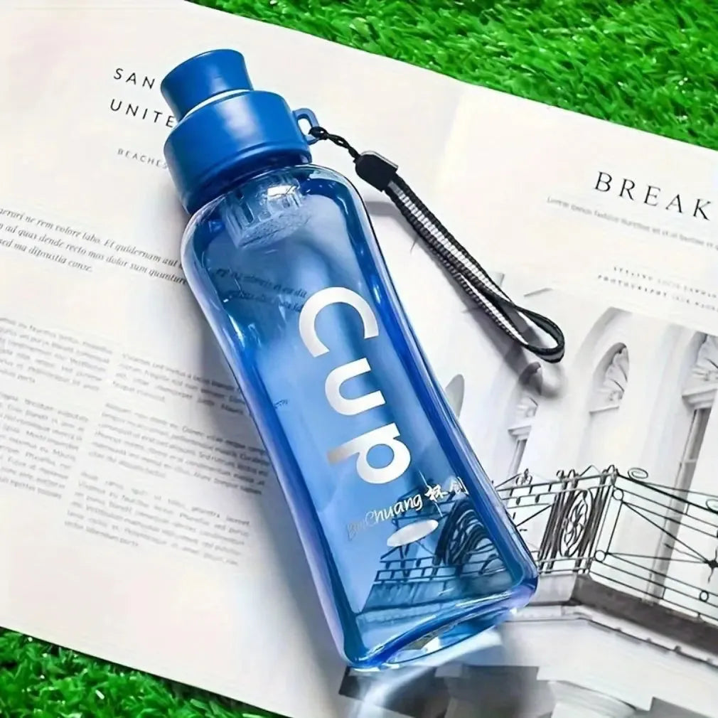 2024 New 1000/1500ml Sports Water Bottle BPA Free Portable Leak-proof Shaker Bottle Plastic Drinkware Tour Gym Fast shipping