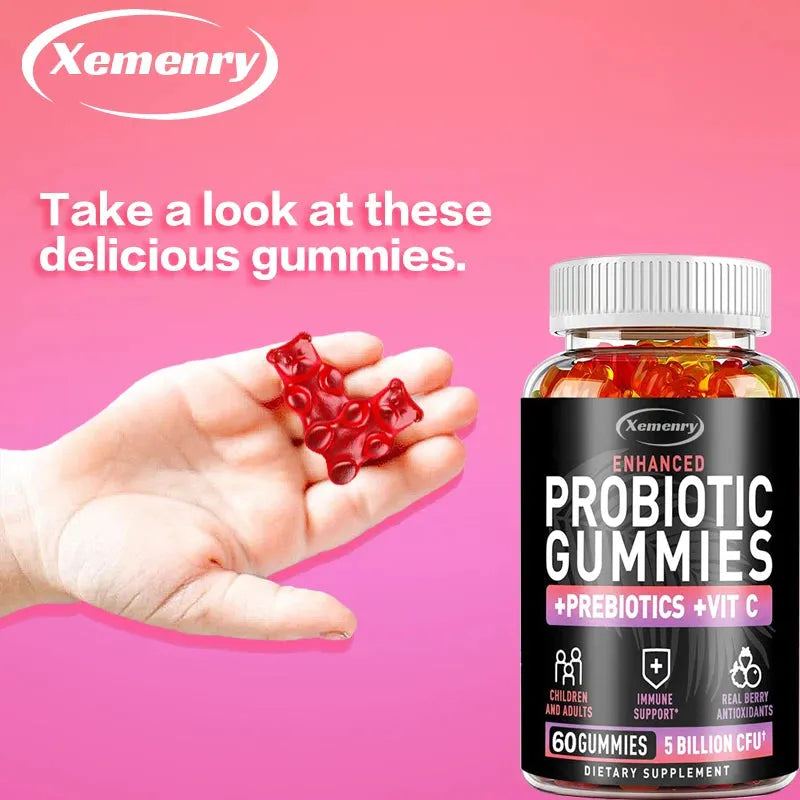 Probiotic for Adults and Children - 5 Billion CFU with Berry Antioxidants and Vitamins