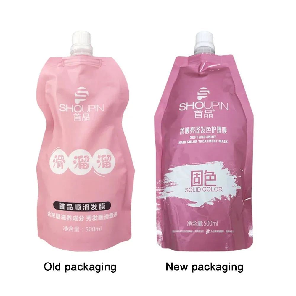 500ml Keratin Hair Mask 5 Seconds Repair Damage Frizzy Hair Damage Mask Hair Shiny Hair Care Hair Mask Treatment Scalp 2024 New