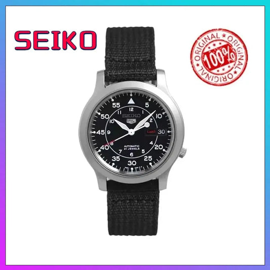 Seiko 5 Military Men's Dial Nylon Band Automatic Watch - SNK807K2