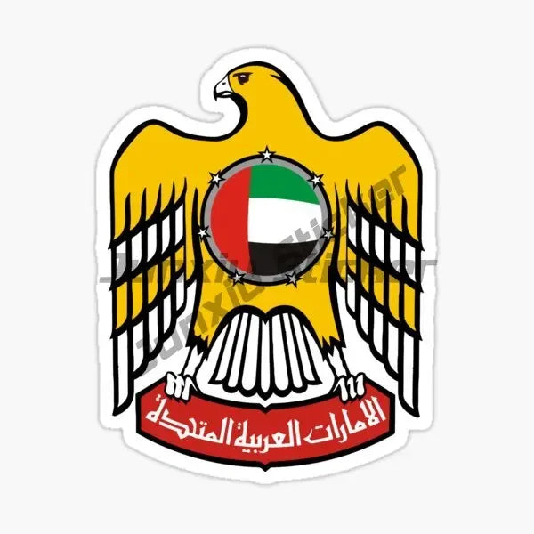 United Arab Emirates UAE Flag Emblem Sticker Laptop Motorcycle Bumper Wall Car Truck Bicycle Window Decal Assecories