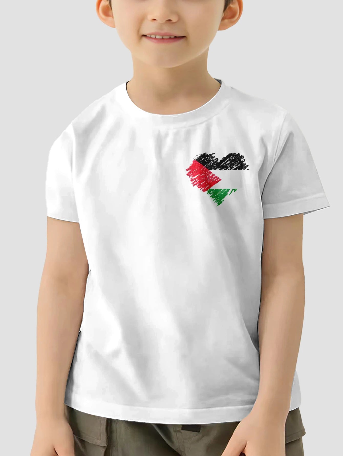 Palestine T-shirt for a Boy Child Tee Shirt Children's Clothing Boys T Shirts Short Sleeve Kids Clothes Tops 2024 T-shirts Top