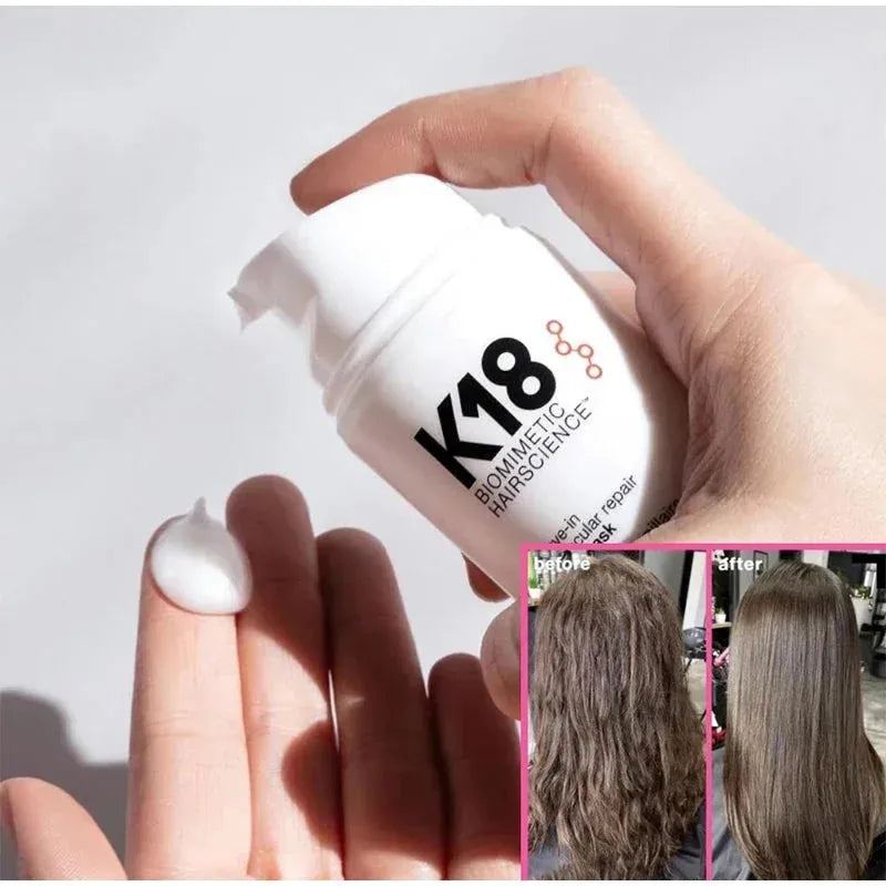 K18 Protective Shampoo Leave-in Molecular Deep Repair Moisturizing Hair Mask Damage Scalp Restore Treatment Original Hair Care