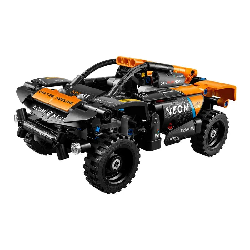 LEGO 2024 New Product Black Tech Technic 42166 McLaren E Racing Sports Car Kids Car New Year's Gift