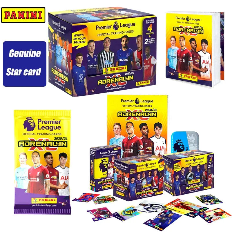 Panini 2020/21 Premier League Series Adrenalyn Xl Tcg Rare Collection Football Star Game Toys Card Christmas Birthday Gift