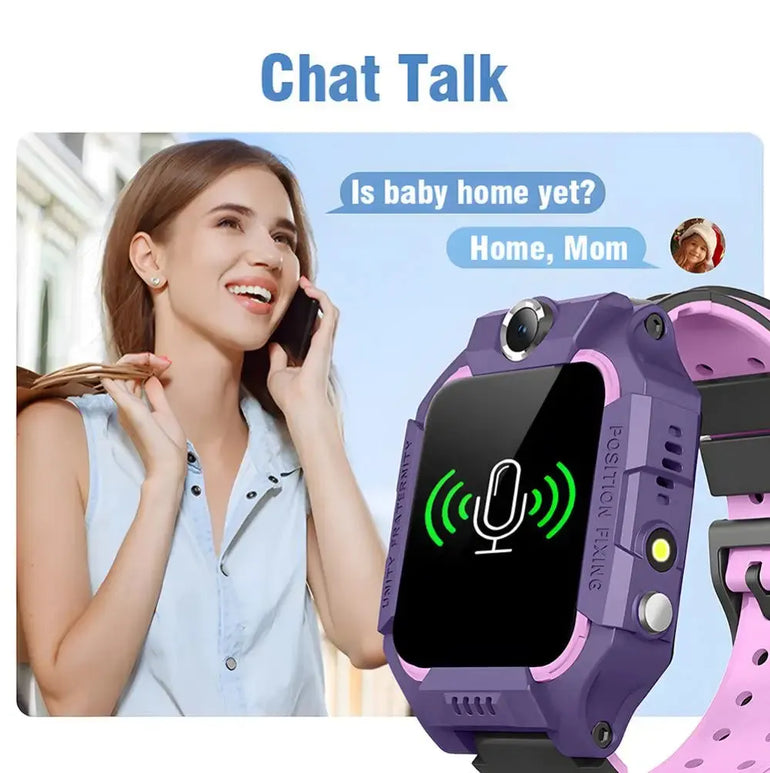 2G Smart Phone Watch Kids SOS GPS Location Tracker Life Waterproof HD Camera Sim Card Voice Chat Children Gifts For IOS Android