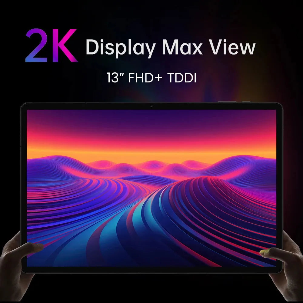 【World Premiere】Teclast T65 Max 13" HD Display Android 14 Tablet MediaTek G99 8GB RAM 256GB ROM 10000mAh Battery Widevine L1