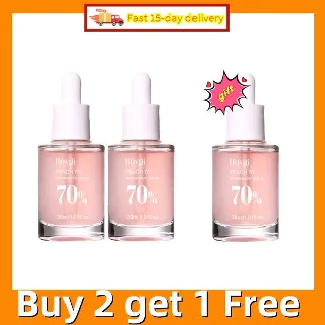 Niacinamide Whitening Freckles Serum Removal Melasma Dark Spots Lighten Melanin Pigmentation Brightening Anti-Aging Beauty Care