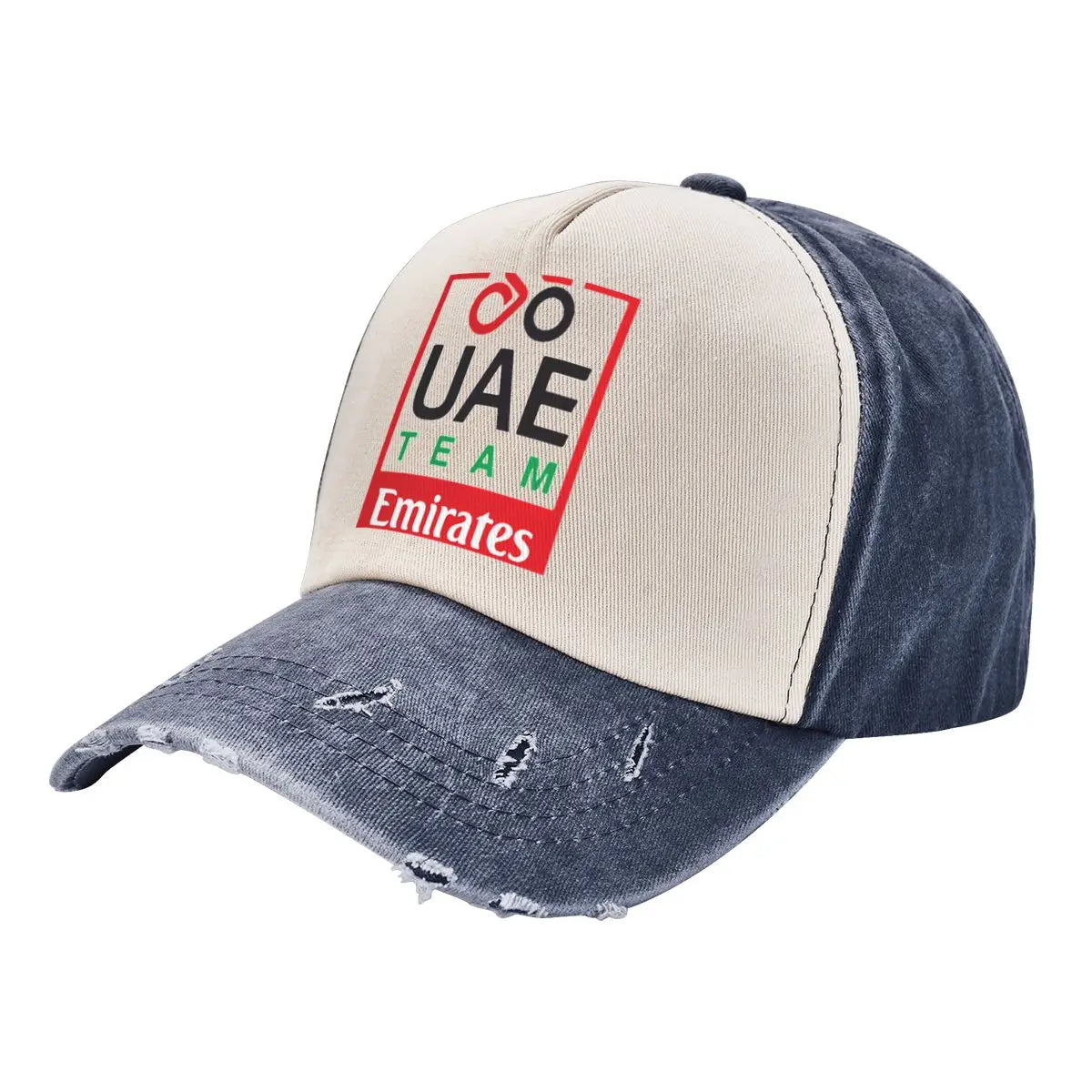 UAE Team Emirates Pro Cycling 2024 Gift Cool A Washed Baseball Cap Hat