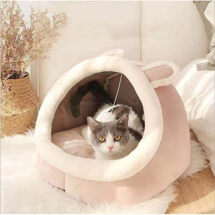 Bed For Cats Pet House Tent Soft Washable Beds - Jointcorp