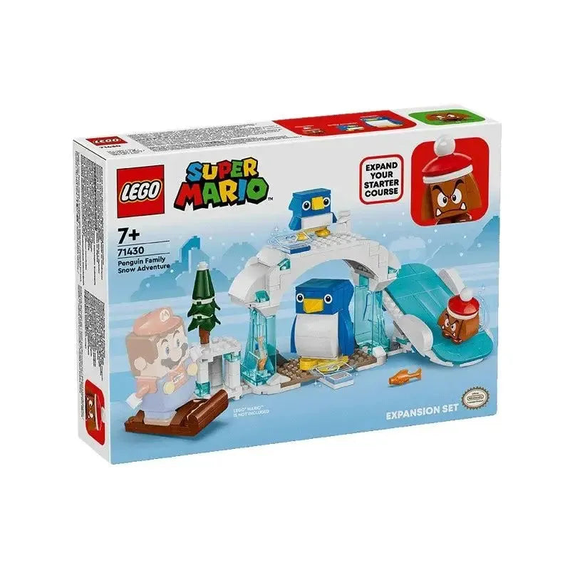 LEGO Super Mario 71430 Penguin Family's Snow Exploration Puzzle Building Block Children's Toy