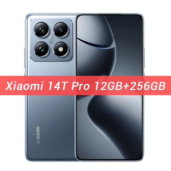 Xiaomi 14T Pro 5G Global Version Smartphone 144Hz AMOLED Display MTK Dimensity 9300+ NFC 50MP Leica Camera 120W HyperCharge