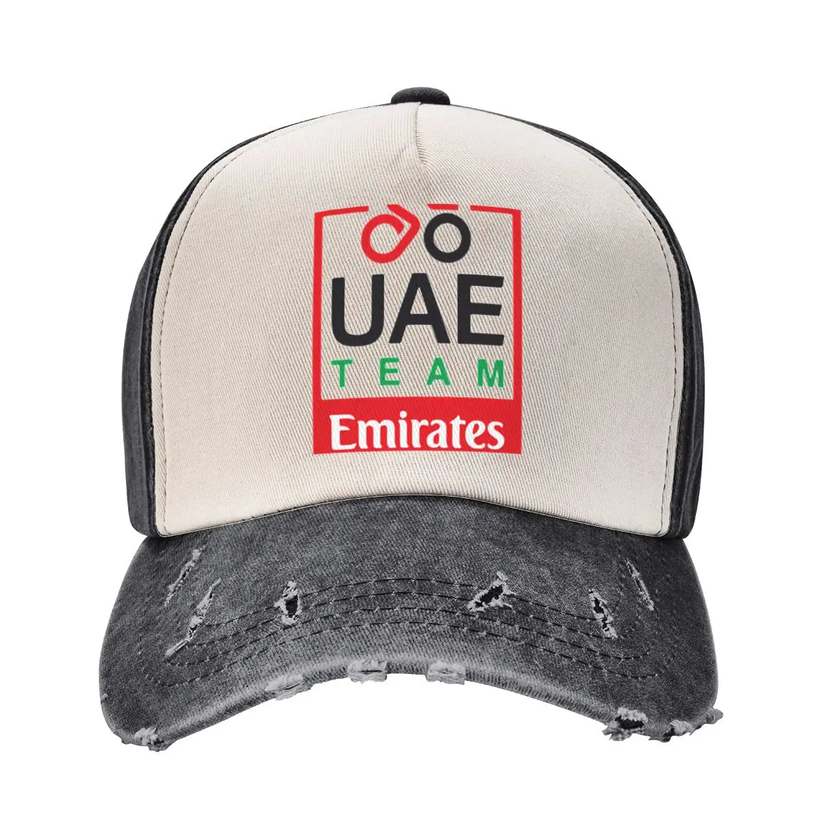 UAE Team Emirates Pro Cycling 2024 Gift Cool A Washed Baseball Cap Hat