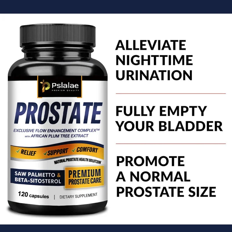 Prostate - Contains Saw Palmetto To Improve Frequent Urination and Promote Hair Growth, Made in America