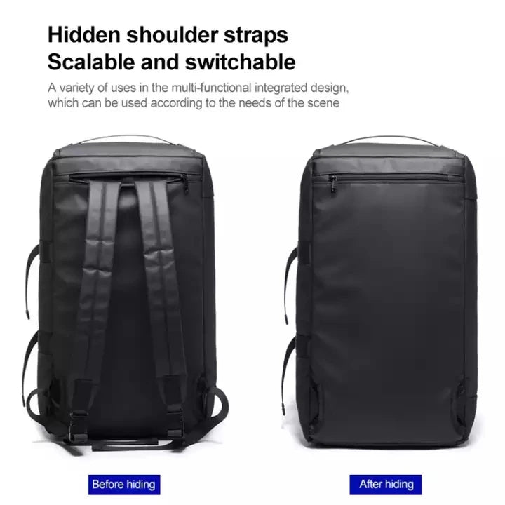 BANGE Gym bag for Men Suitcase Multifunction Backpack Large Waterproof Anti-stain Men Duffle Bag Travel Hand Luggage Bags New