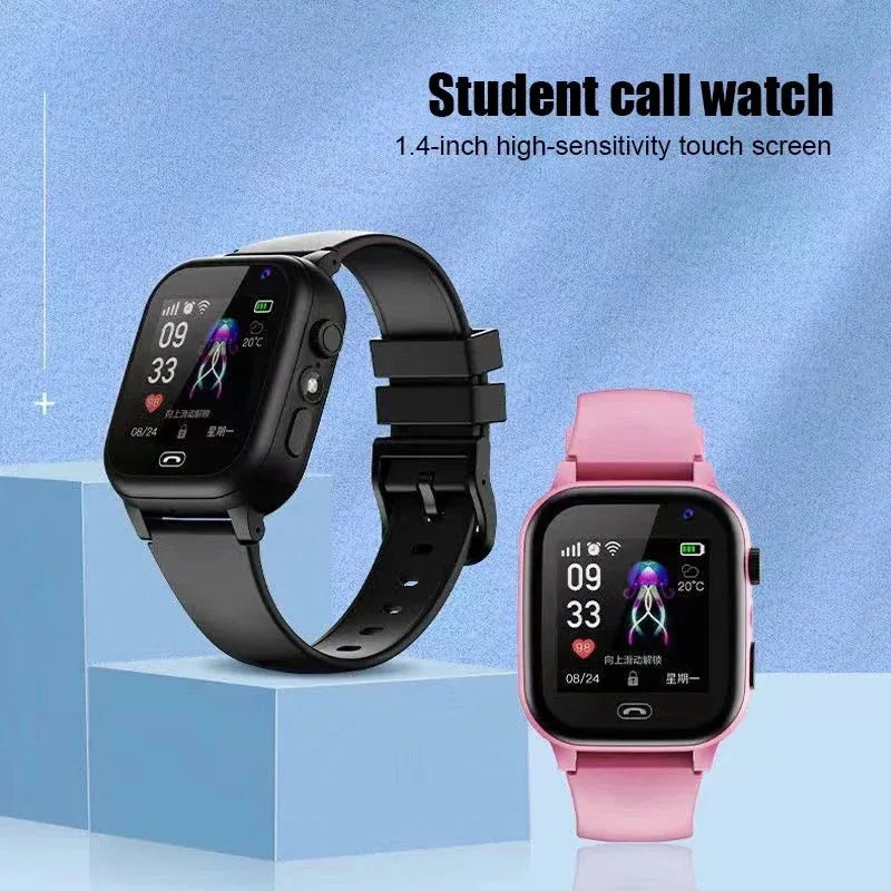 2024 Kids 4G Smart Watch Sim Card Video Call SOS GPS Location Phone Watch Camera Location Tracker Waterproof Child Smartwatch