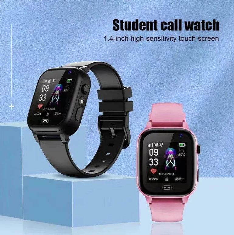 2024 Kids 4G Smart Watch Sim Card Video Call SOS GPS Location Phone Watch Camera Location Tracker Waterproof Child Smartwatch