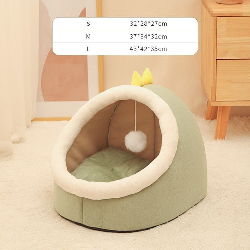 Bed For Cats Pet House Tent Soft Washable Beds - Jointcorp