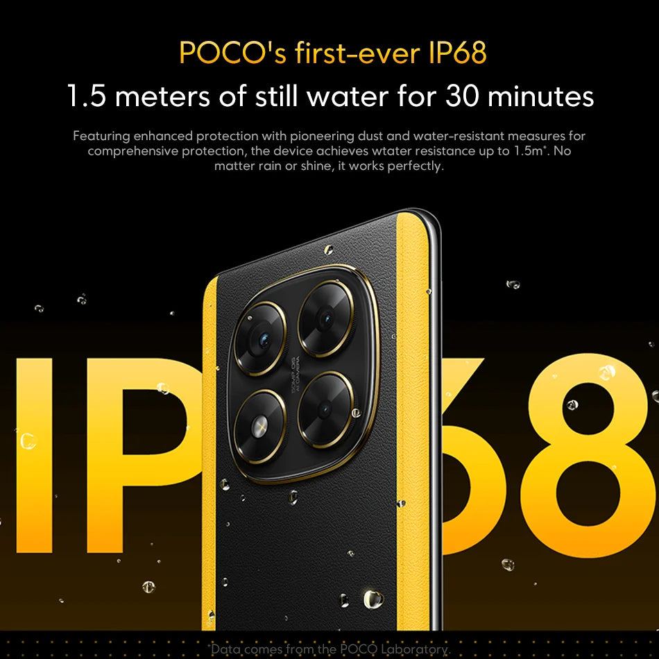 Global Version POCO X7 5G Smartphone MTK Dimensity 7300-Ultra 6.67" 120Hz AMOLED Display 50MP OIS Camera 45W Turbo Charging NFC