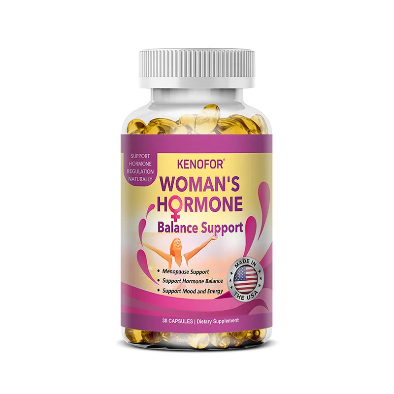 Regulates Women's Hormone Balance - Supports Hormonal Balance, Mood and Energy During Menopause 120 Capsules | DietarySappleTent