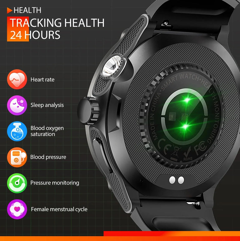 EIGIIS Smart Watch 3ATM Waterproof 1.53