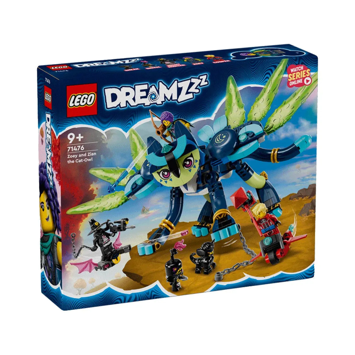 LEGO DREAMZZZ Dream City Series 71476 Zoe The Complex Sean Boys And Girls Building Blocks