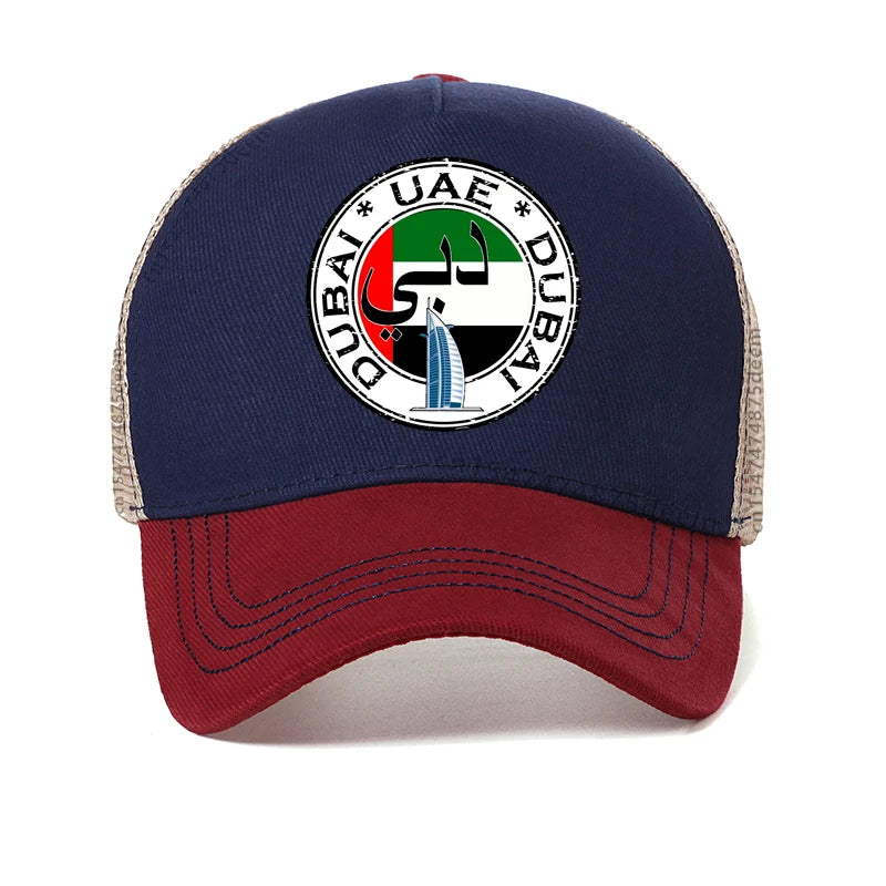 Dubai City United Arab Emirates Uae Foot - Popular Baseball Cap Unisex hats summer Cool Golf Hat bone