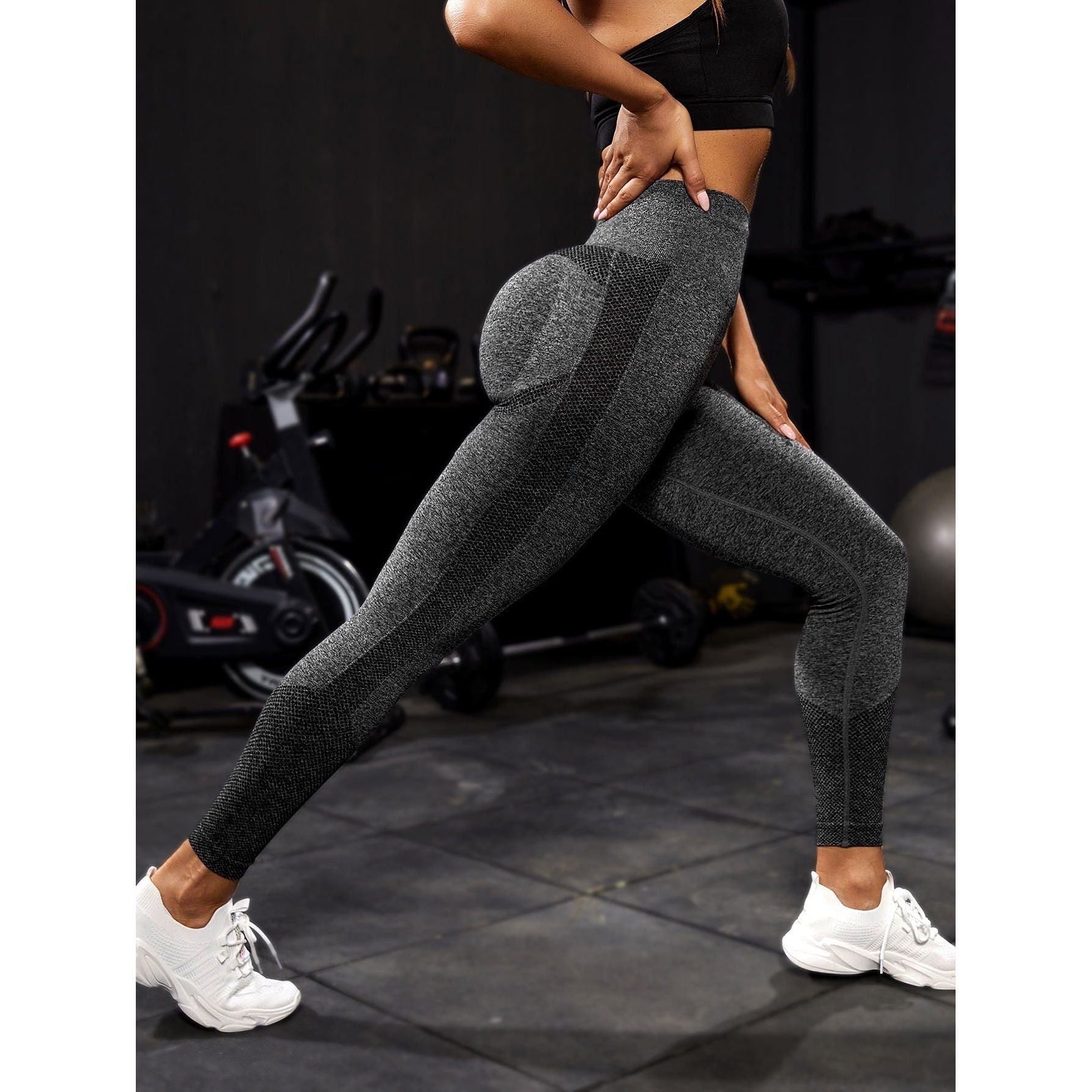 Yoga Sport Women Fitness Seamless Workout Leggings Fashion Push Up Leggings Gym Women Pants - Jointcorp