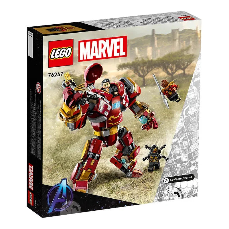 LEGO Super Heroes 76247 Anti Hulk Armor Battle Wakanda Superhero Boys And Girls Assembly Block Toys