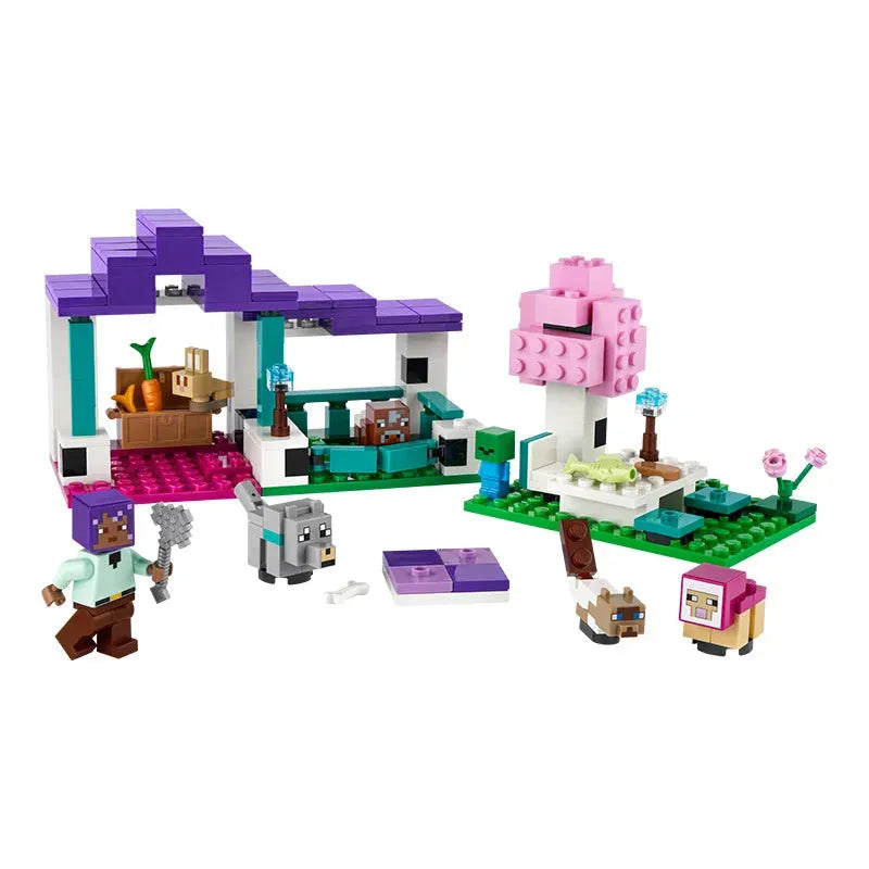 LEGO Minecraft Series 21253 Animal Shelter Children's Puzzle Building Blocks