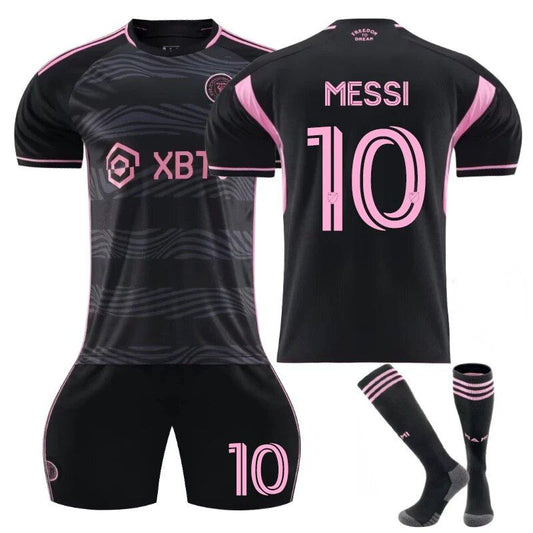 MIA MI Messi Camiseta No10 Football Jersey Boy Kid T-Shirt Set Adult Sportswear Girl Sportsuit Protective Clothing Cosplay Kit