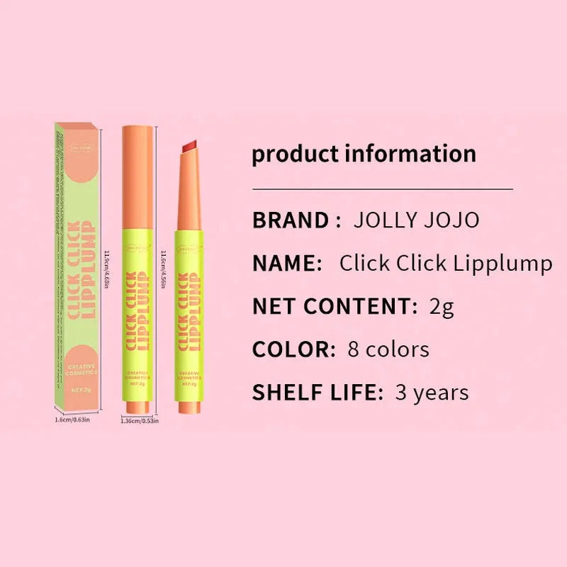 Jolly Mirror Glass Nourishing Moisturing Lipstick Pearlescent Gloss Tint Plumper Long Lasting Waterproof Lipstick Makeup 24HR