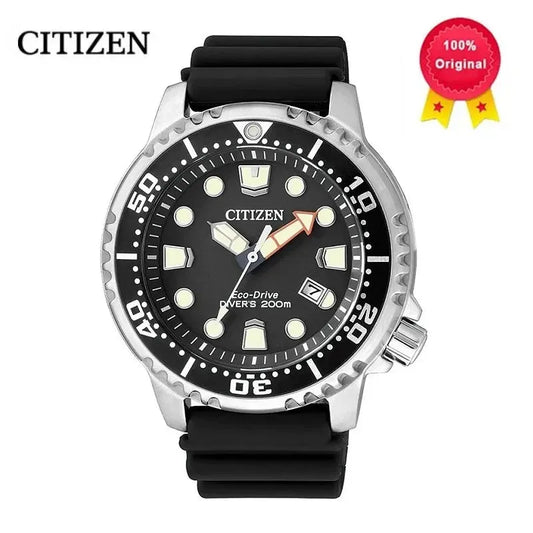 Citizen Men's Eco-Drive Promaster Diver Watch with Polyurethane Strap and Rotating Bezel, 44 mm, Dive Watch