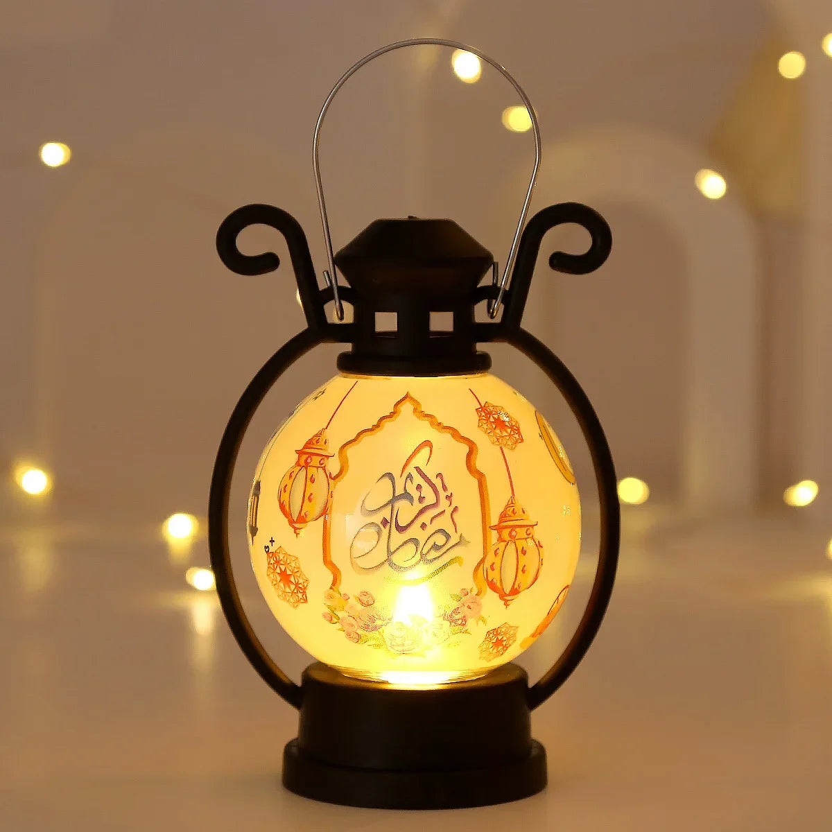 2025 Ramadan LED Lantern Light Eid Mubarak Decoration for Home Islamic Muslim Festival Party Ramadan Kareem Decor EID Al Adha