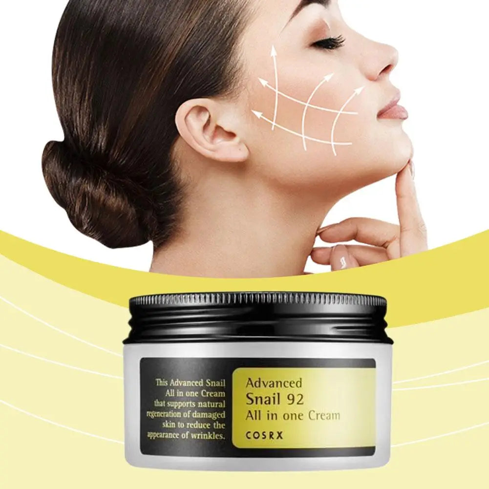 Advanced Snail 92 All In One Cream Snail 96 Mucin Power Essence Moisturizing Smoothing Nourishing Korean Facial Skin Care