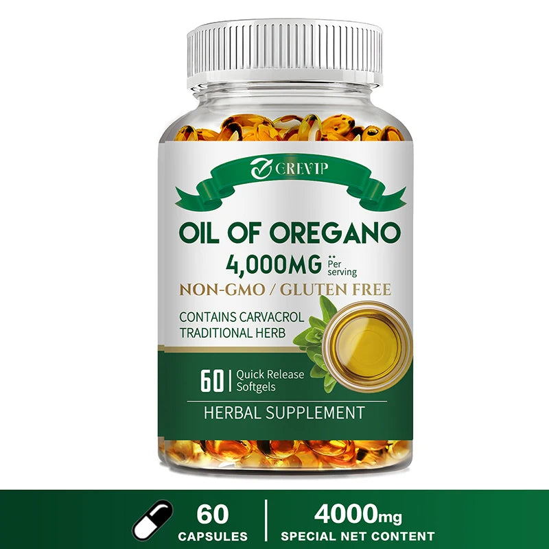 Oil of Oregano - for Digestion, Heart Health, Detoxification and Immune Support