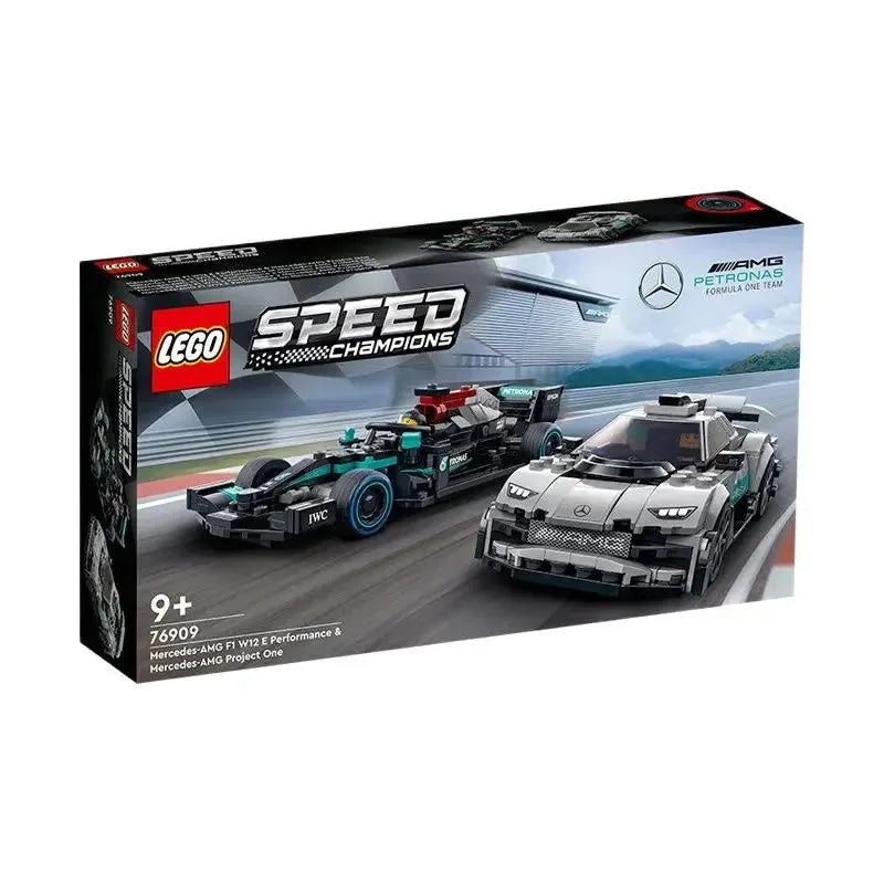 LEGO Building Block Super Series 76909 Mercedes Benz Racing Car Assembly Model Boys Gift Toy