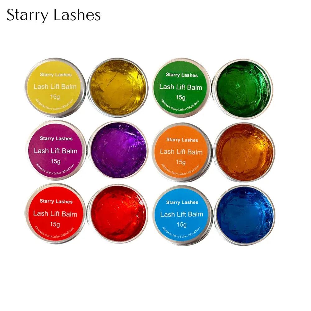 Starrylashes 15g Korea Lash Lifting Balm Wax Eyelash Extension Non Strong Fixer Vegan Balm  Lash Lifting Glue Tools