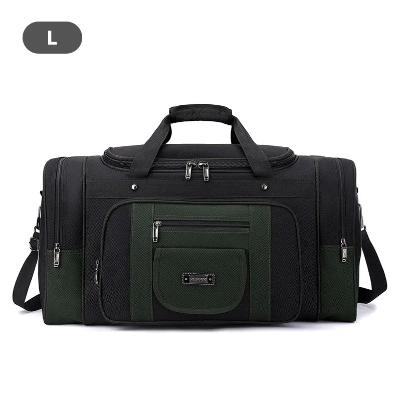 Men Travel Bag Gym Fitness Multi-funcation Detachable Shoulder Strap Handbag Shoes Pocket Traveling Storage Crossbody Bags