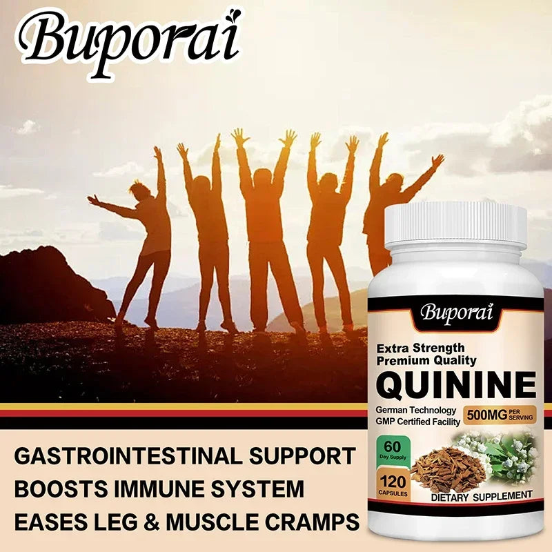 Quinine - Boosts The Immune System, Relieves Leg Cramps, Muscle Cramps and Overall Digestive Health