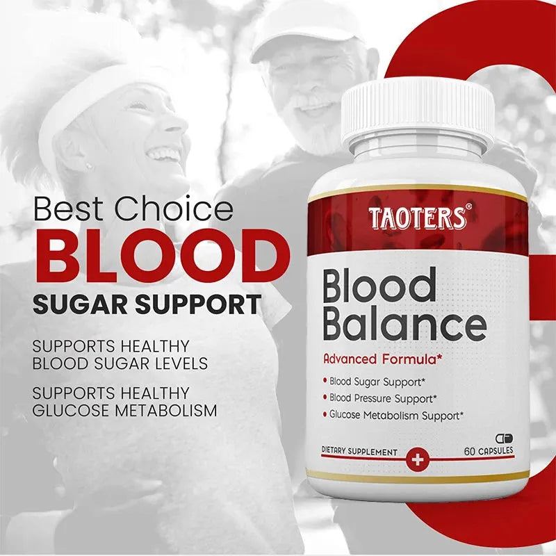 Proprietary Formula Containing A Powerful Mixture of Herbs and Vitamins To Support Balanced Blood Glucose Metabolism