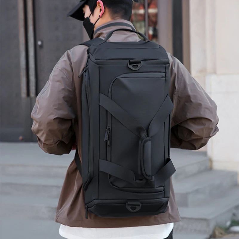 Travel backpack for men duffle bag business travel bag waterproof hand carry multi-functional luggage bag