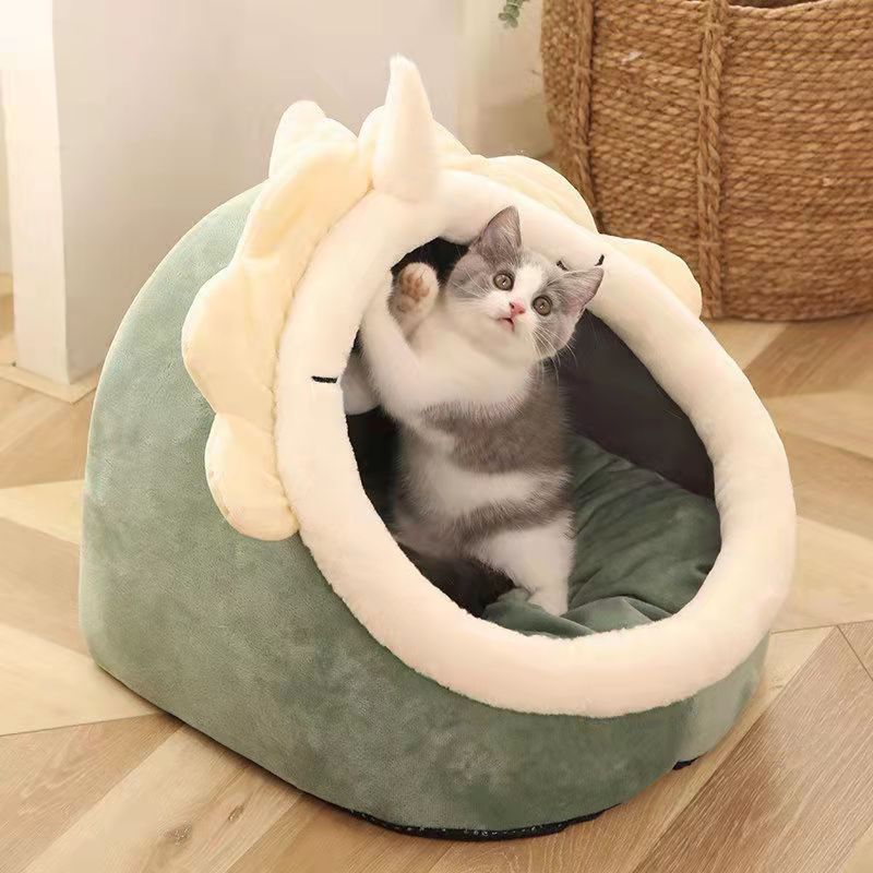 Bed For Cats Pet House Tent Soft Washable Beds - Jointcorp