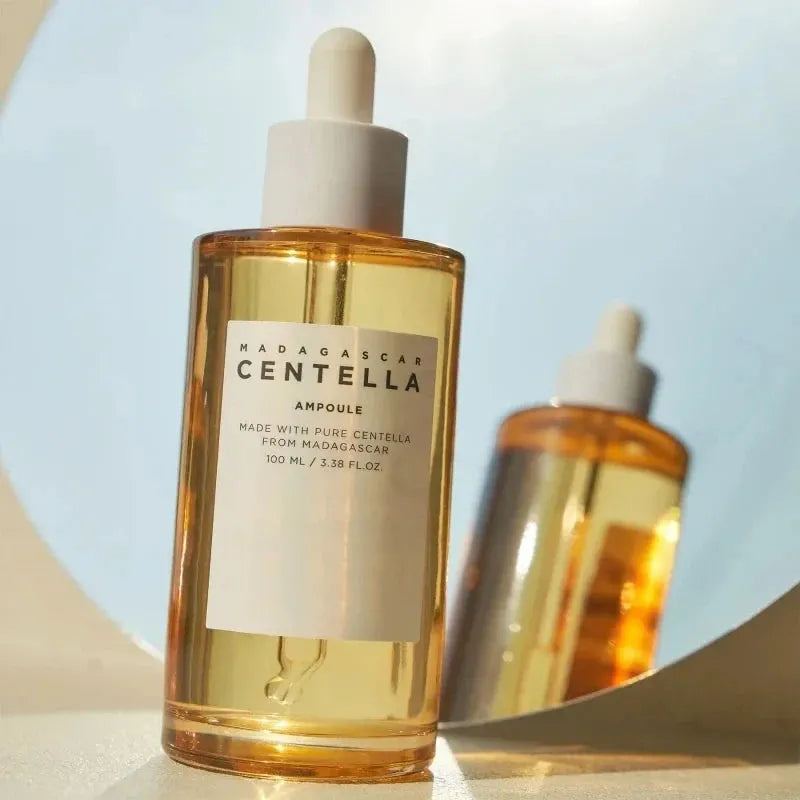 Madagascar Centella Ampoule & Cleansing Oil Duo Lightweight Oil-Based Cleanser Professional Women Skincare Product