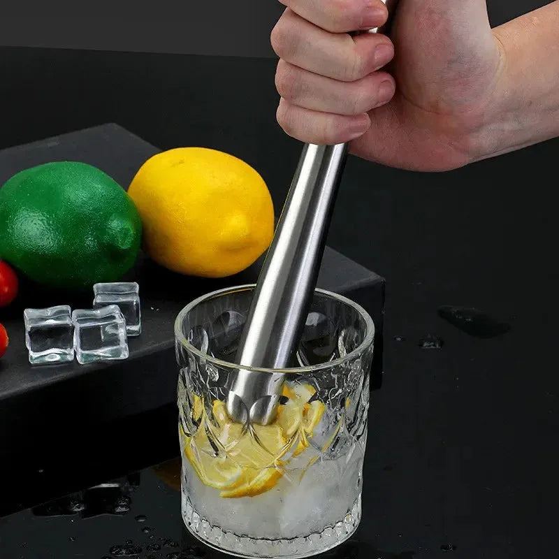 Cocktail Shaker Stick Muddler Drink Pusher Home Brewing & Wine Making Barware Steel Wine Mixing Stick Muddler Drink Stirrers