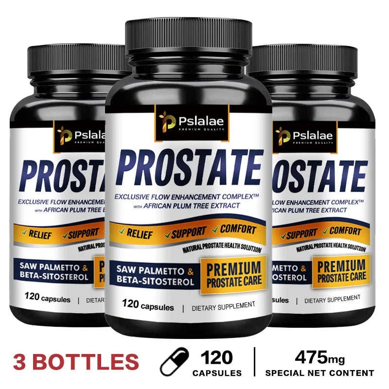 Prostate - Contains Saw Palmetto To Improve Frequent Urination and Promote Hair Growth, Made in America